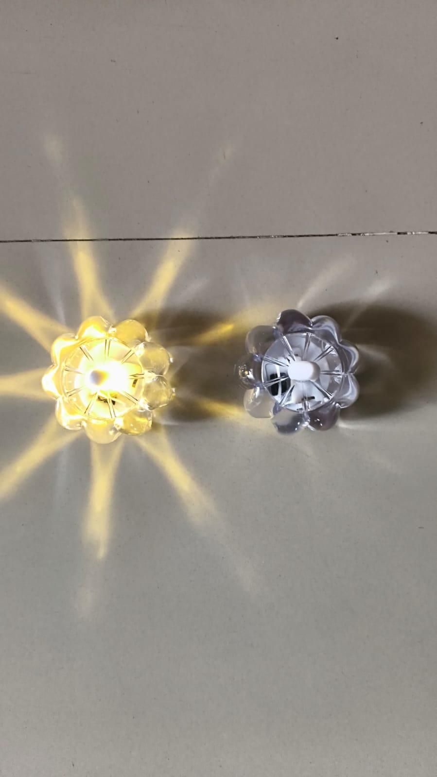 2 Pcs LED Pumpkin Diyas – Add a Festive Glow to Your Home This Diwali