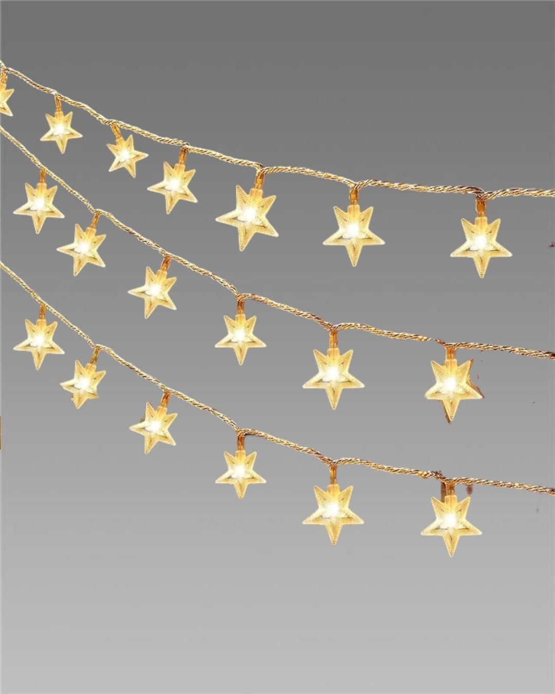 Serial String Star Lights for Diwali Decoration