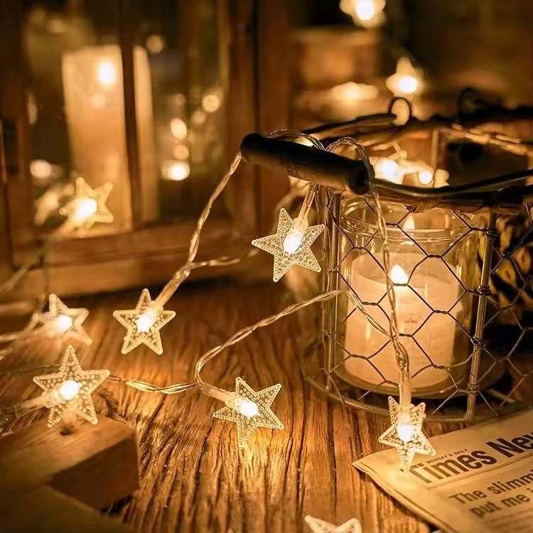 Serial String Star Lights for Diwali Decoration