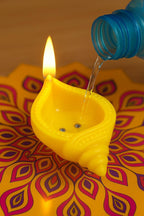 Shankh Water Sensor LED Diya - Set of 6/12/18/24
