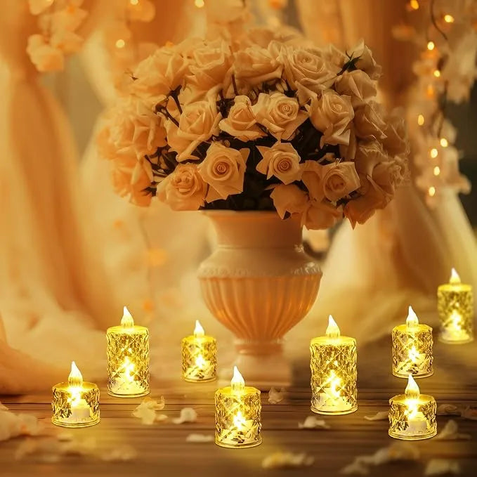 Pooja Lamp Diwali Decorative Candle Lamps – Pack of 2