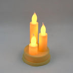 2 Pcs LED Candles Light Diyas
