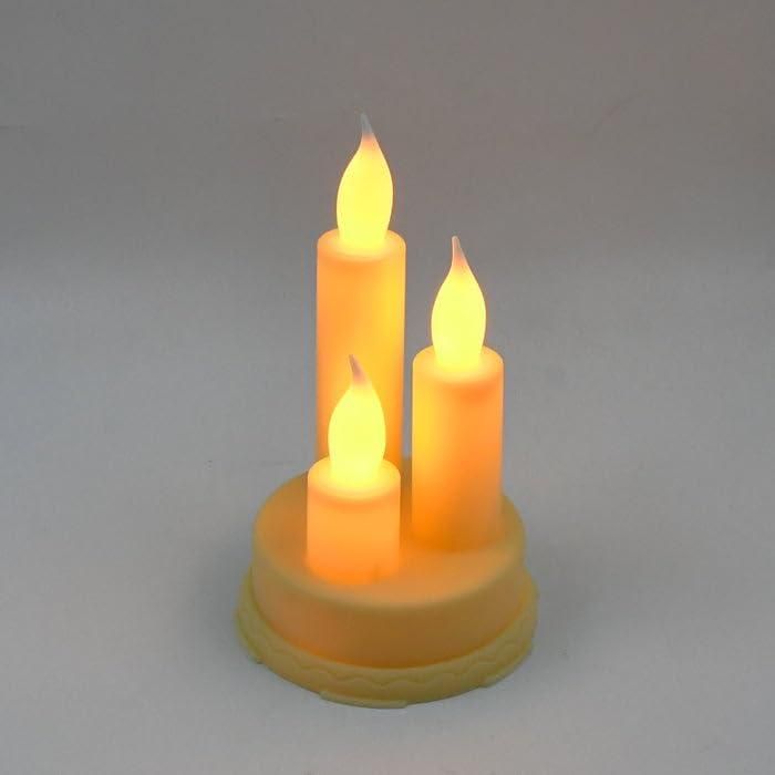 2 Pcs LED Candles Light Diyas
