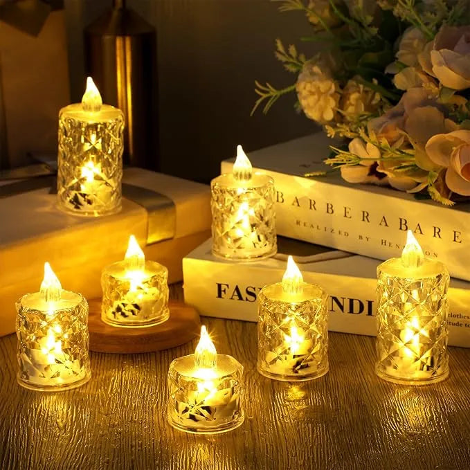 Pooja Lamp Diwali Decorative Candle Lamps – Pack of 2