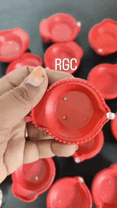 Water Sensor Diyas with, Ambient Lights - Pack of 6/12/18/24