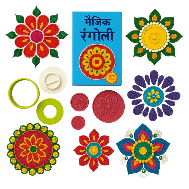 Rangoli Making kit Magic Tool, Diwali Rangoli Decoration